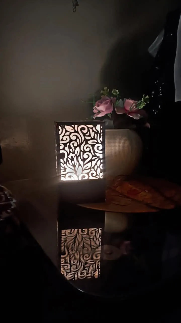 Wooden Side Table Lamp For Bedroom I Lamp I Lamp For Room I Lamp Light