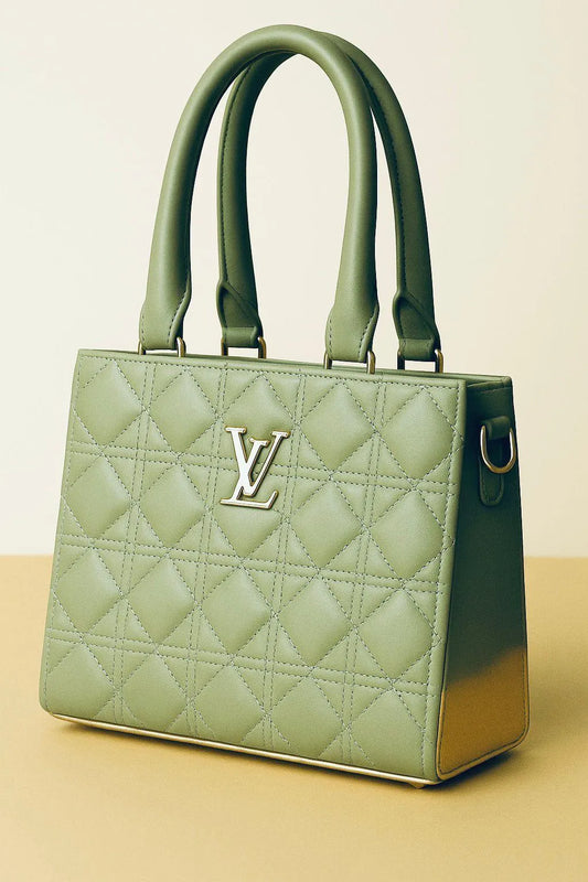 Women's PU Leather Plain Shoulder Bag