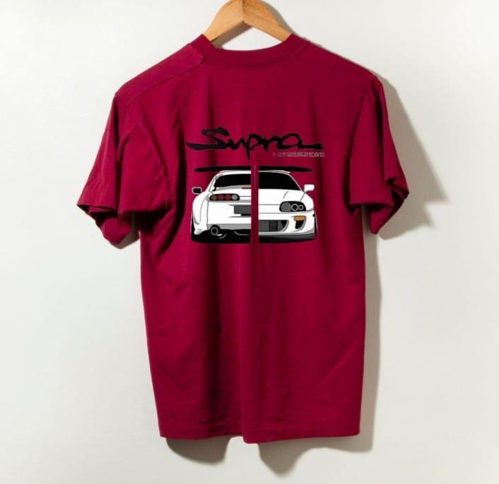 Men's Maroon Graphic Sublimation Jersey T-Shirt - 1 Pc